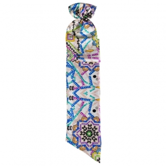 Candy Bar Flounce Scarf