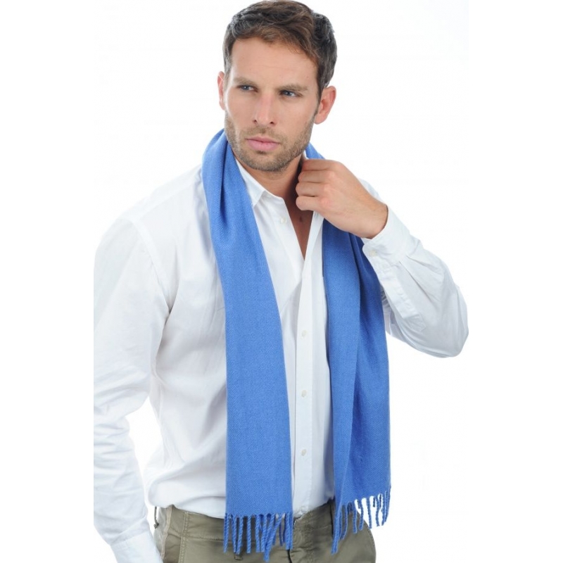 Cashmere foulard Blue chine