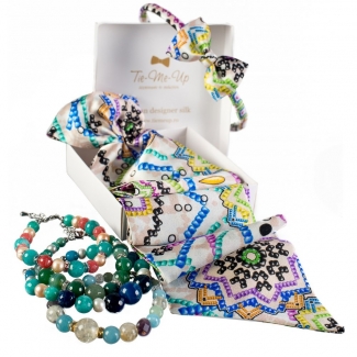 Candy Bar Flounce Scarf