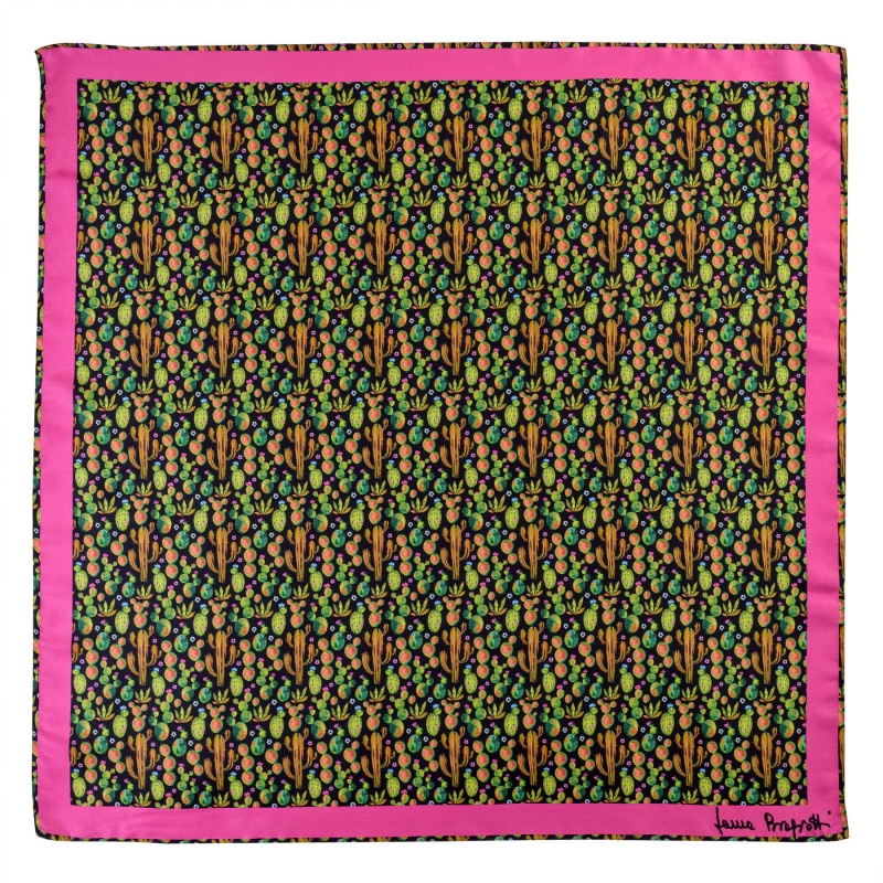 Esarfa matase twill Vera Cruz Pink