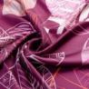 Silk scarf S Graphic Dance purple