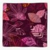 Silk scarf Graphic Dance Purple