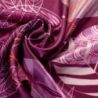 Silk scarf Graphic Dance Purple