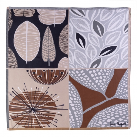 Silk scarf Cool Attitude Tawny