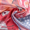 Silk scarf Cool Attitude Flamingo