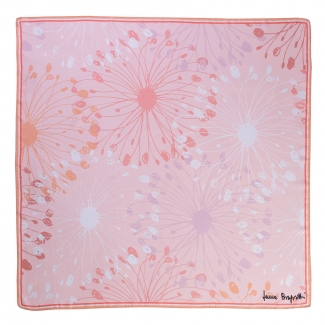 Silk scarf Coral Innocence