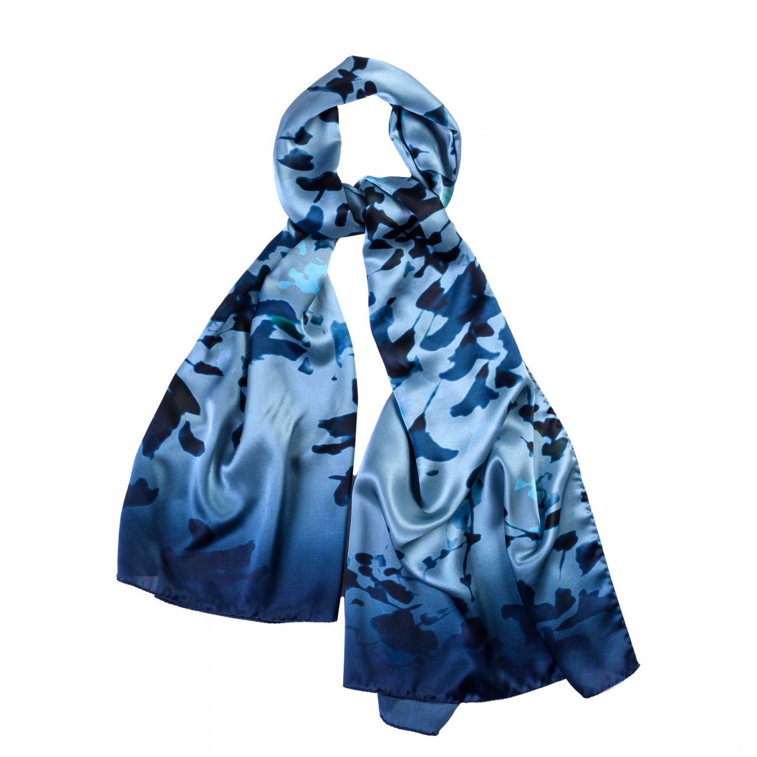 Silk shawl Legendary Blue Moon