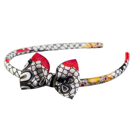 Cadou: Eşarfă cu volan şi Headband Mystic Red