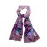 Silk shawl Autumn Symphony purple