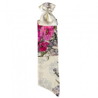 Luxury gift: Sweet Caroline Frill Scarf and Bowed Headband