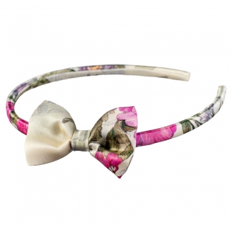 Luxury gift: Sweet Caroline Frill Scarf and Bowed Headband