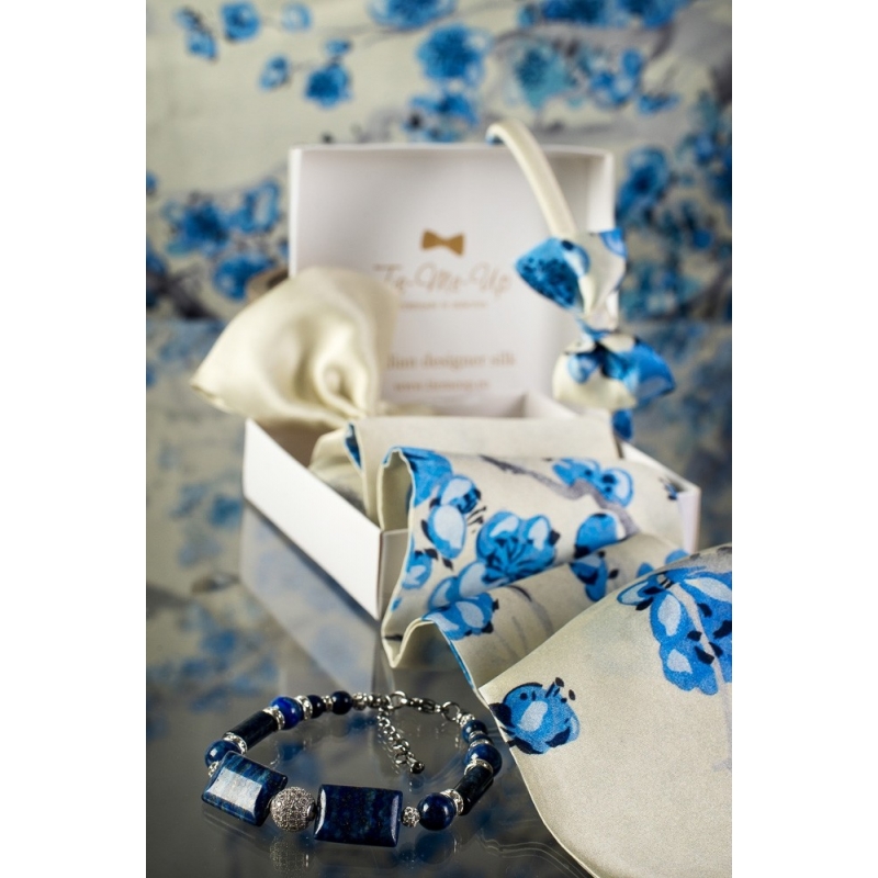 Luxury gift: C'est Moi Frill Scarf and Bowed Headband