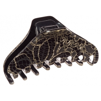 Dantelle Black Large Hair Clip