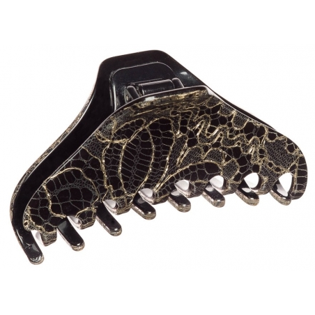 Dantelle Black Large Hair Clip