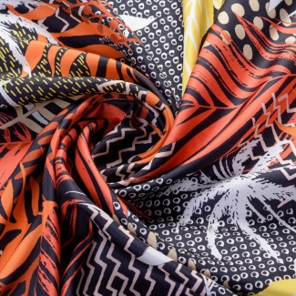 Esarfa matase twill Addicted to Fashion