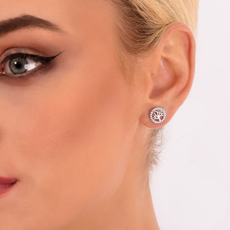 Cercei argint Tree of Life