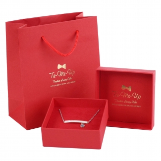 Set argint cercei si pandant White Pearls Drops