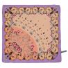 Marina D'Este pink and lilac lace Squared Scarf
