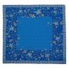 Gift: Marina D'Este Blue Doted Squared Scarf