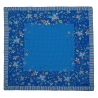 Gift: Marina D'Este Blue Doted Squared Scarf