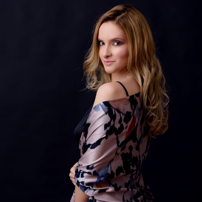 Silk shawl Legendary Roz pal Blush