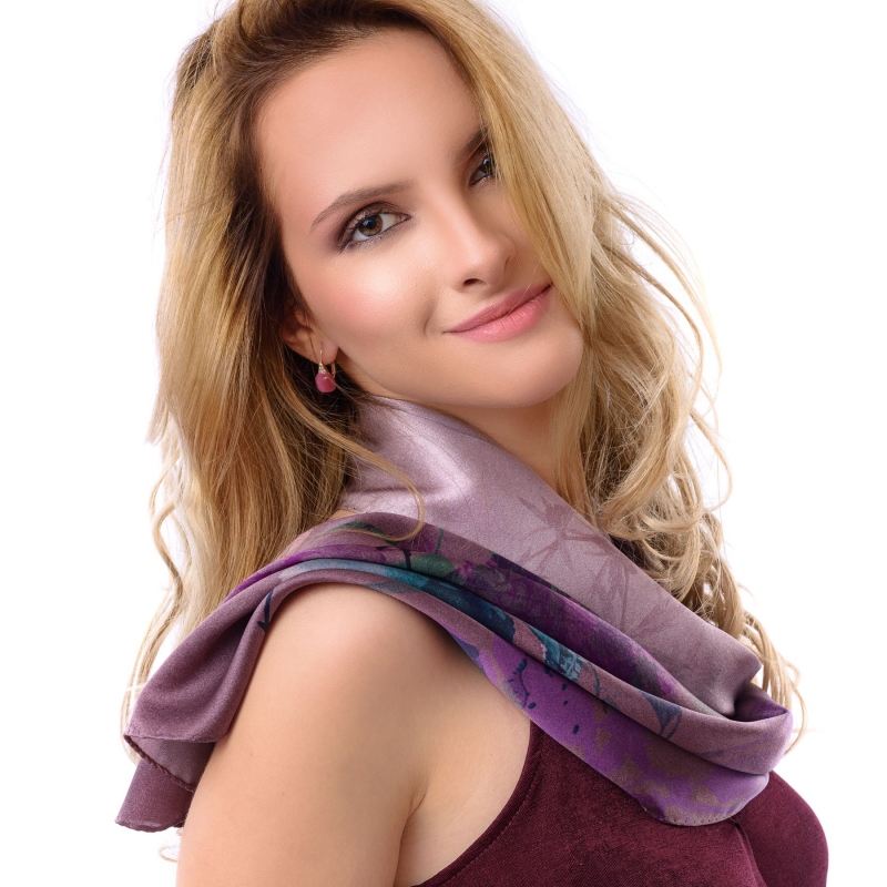 Sal matase Autumn Symphony purple