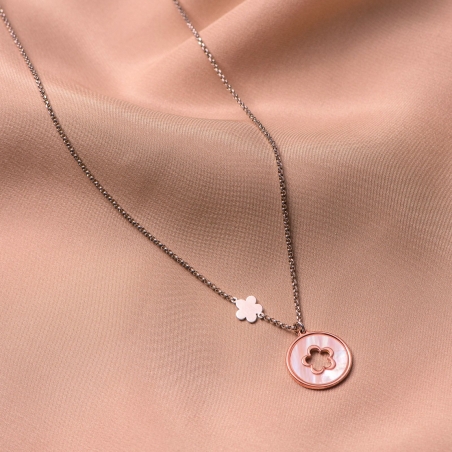 Sterling Silver Necklace Tell me your flower