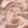 Colier argint Princess small pearls