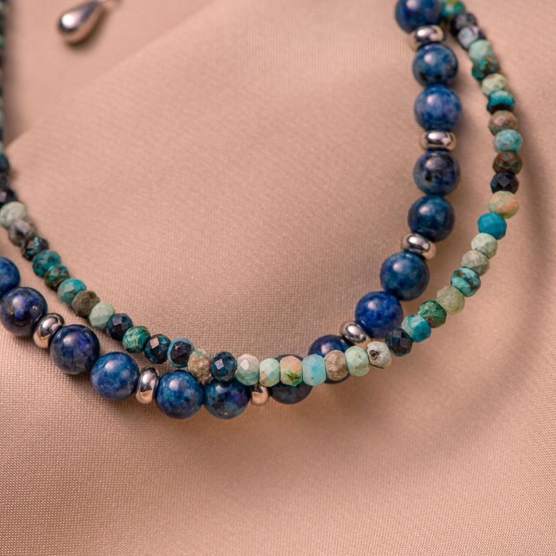 Sterling Silver Bracelet DB chrysocolla