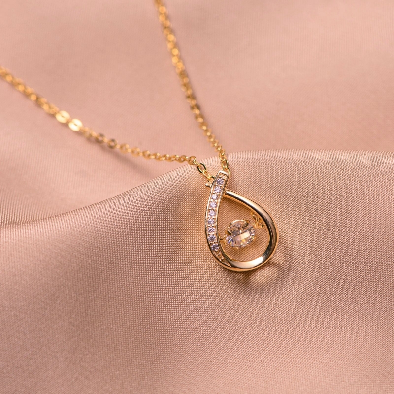 Sterling Silver Necklace Restless Beauty gold