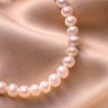 Sterling Silver Bracelet Princess white perls