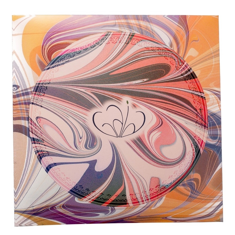 Yellow and Pink Lollypop Gaia Squared Scarf