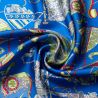 Silk scarf S twill Parisienne blue