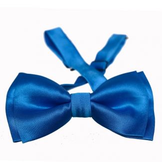 Turqoise blue men bow tie
