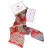 Luxury gift: Marsala Silk Scarf and Bow