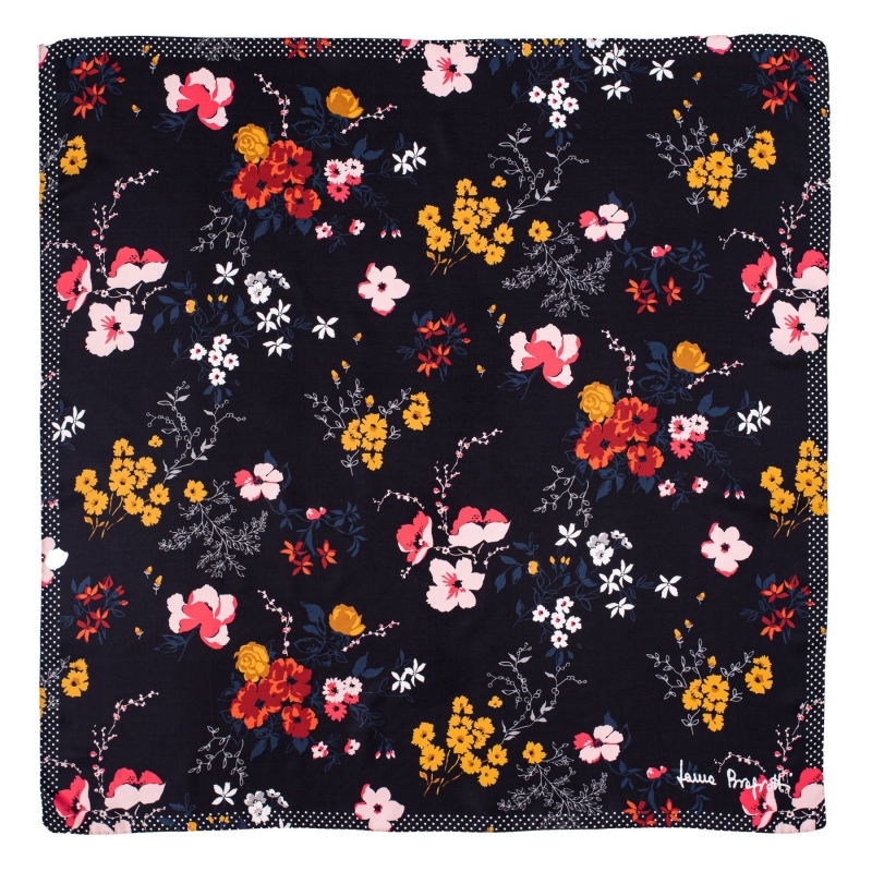 Esarfa matase twill Catching Moments pink