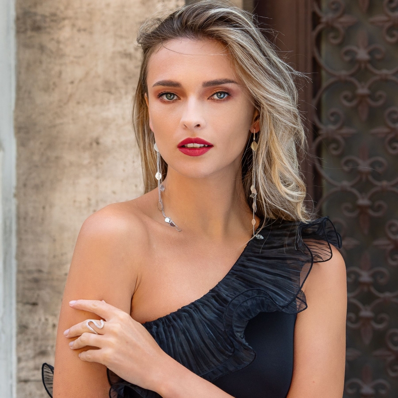 Sterling Silver Earings Let's Party