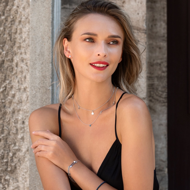 Sterling Silver Necklace Give me a Star