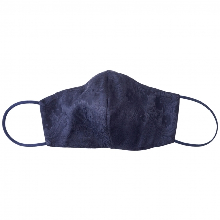 Masca matase London Paisley navy