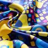 Silk scarf S twill Flying Colors yellow