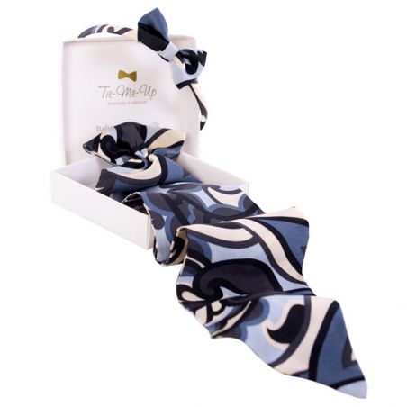 Luxury gift: Hypnose Frill Scarf and Bowed Headband