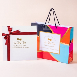 Set Esarfa si Masca Matase Cherry Roses