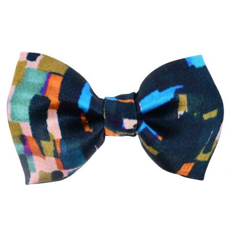 Luxury gift: Toscana Blues Silk Scarf and Bow