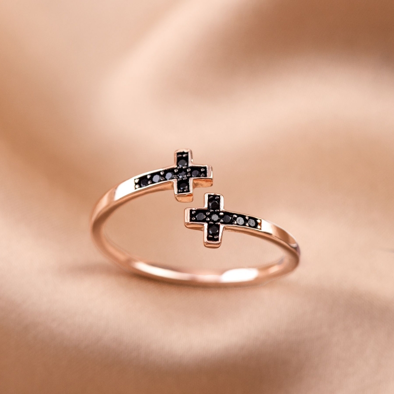 Inel reglabil argint I like it!