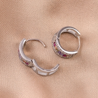 Cercei argint Beverly Hills Lights silver