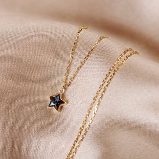 Sterling Silver Necklace Guiding Star