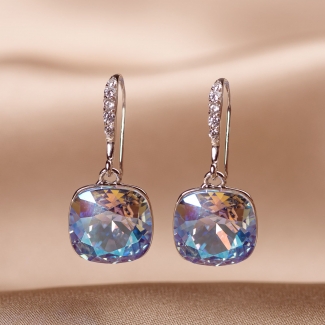 Cercei argint Blue Shade