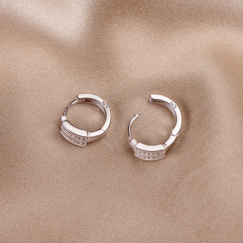 Cercei argint Minimal Classy zirconia