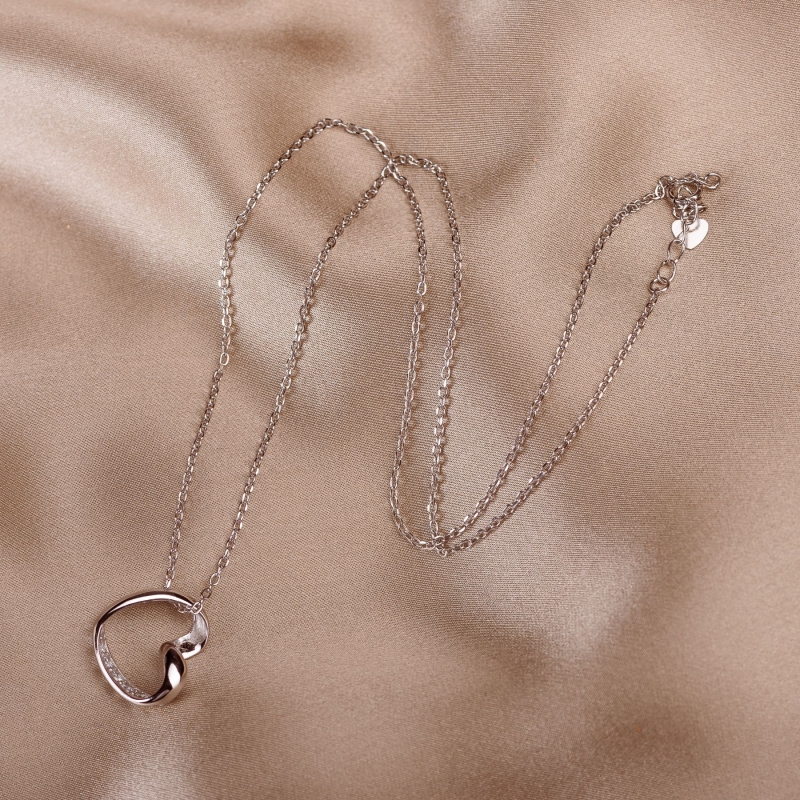 Sterling Silver Necklace Fill My Heart