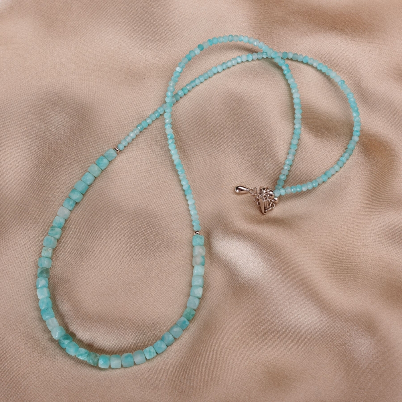 Sterling Silver Bracelet So Cool 2 in 1 amazonit